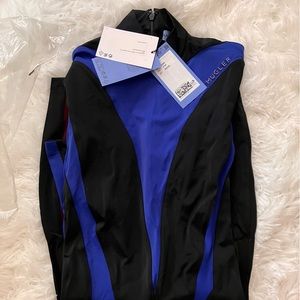 ✯ XXS NEW Mugler x H&M Spiral Paneled Mini Dress ✯